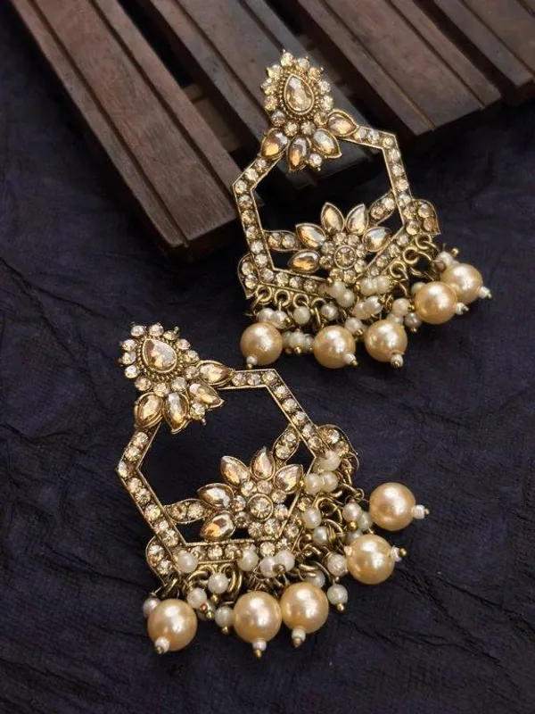 Indian_Shringar_Kundan_Chandbali_Earrings_|_Pearl_White_Bead_Jhalar_Designer_Hexagon_Earrings_|_Bridal_Statement_Jewelry