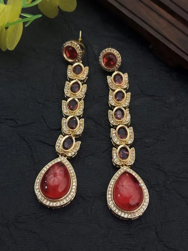 Indian_Shringar_Long_Drop_Golden_Earrings_(Ruby_Red)_|_Bridal_Statement_Earrings_|_Premium_Wedding_Jewelry