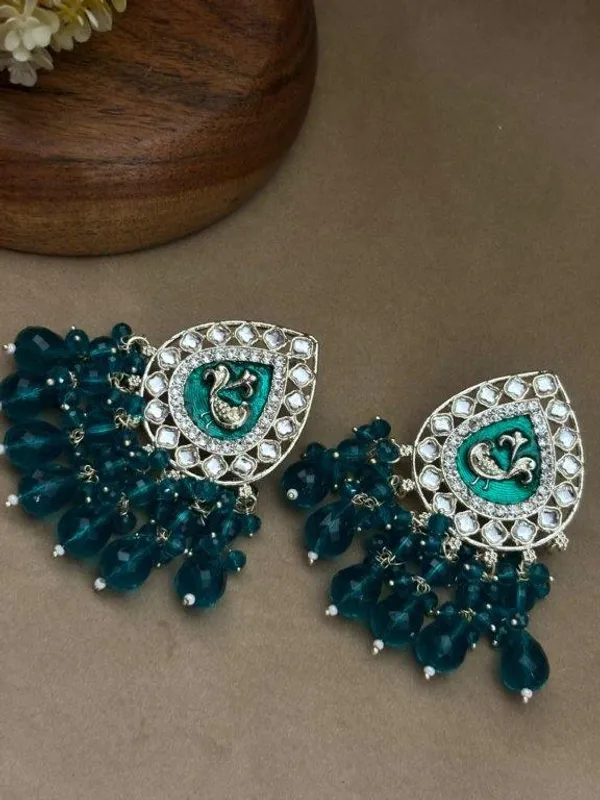 Meenakari_Kundan_Stud_Earrings_for_Women_|_Peacock_Design_Ethnic_Earrings_|_Indian_Shringar