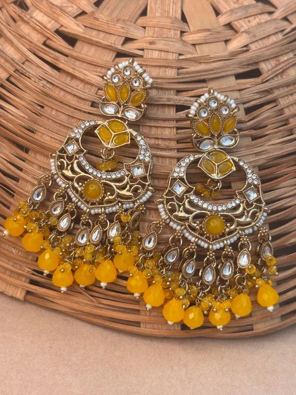 Neelkamal_Royale_Kundan_Chandbali_Earrings_Yellow