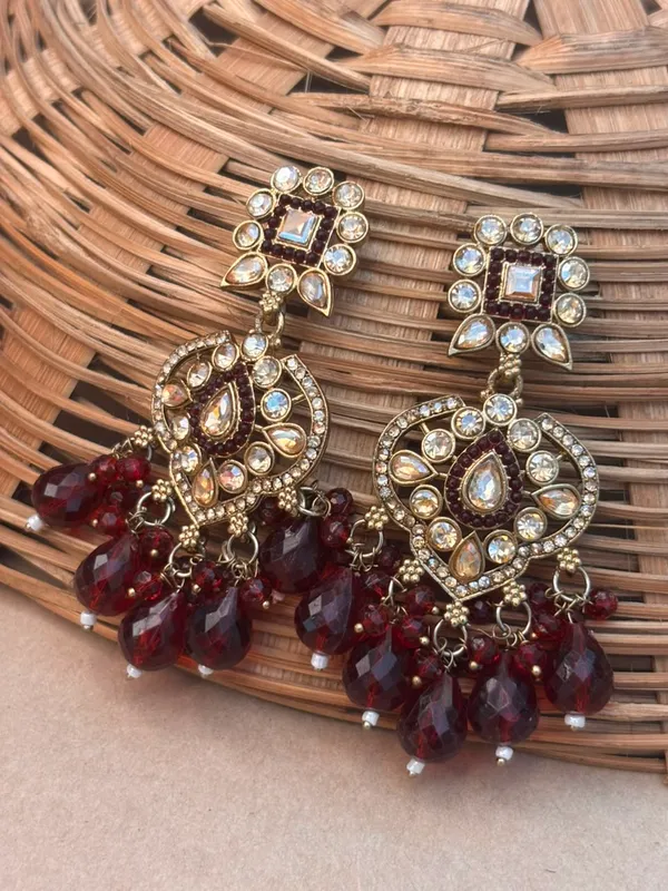 Noor_Kundan_Chandbali_Earrings_Maroon