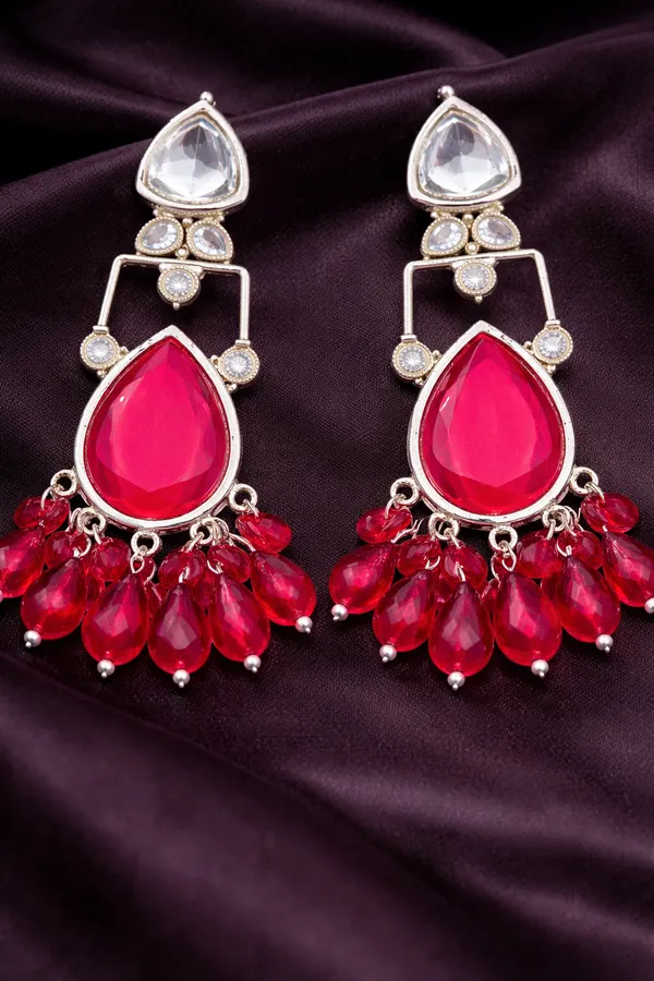 Pink_Kundan_Chandbali_Earrings_for_Women_|_Long_Ethnic_Statement_Earrings_|_Indian_Shringar