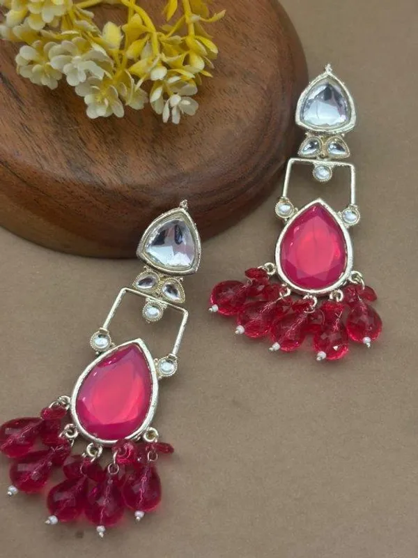 Pink_Kundan_Chandbali_Earrings_for_Women_|_Long_Ethnic_Statement_Earrings_|_Indian_Shringar