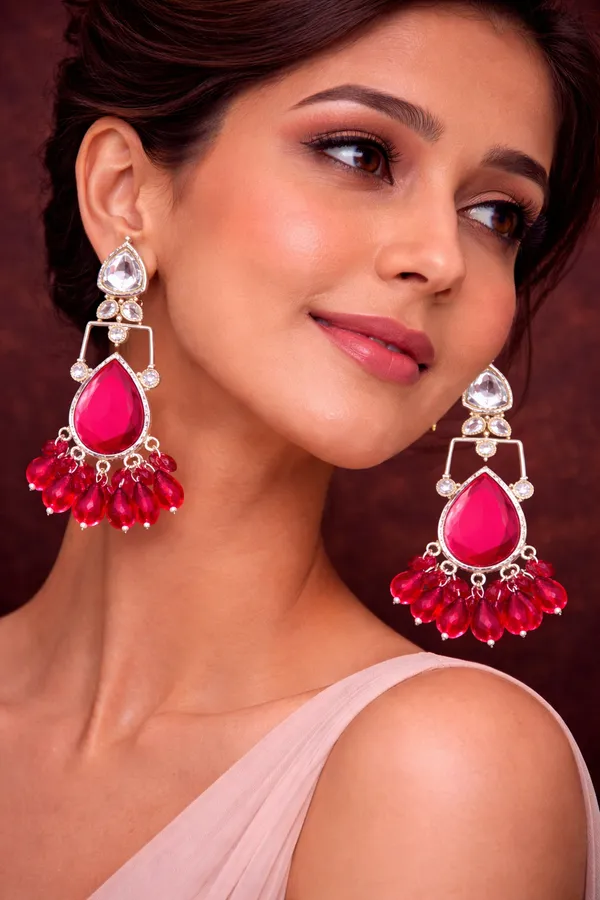Pink_Kundan_Chandbali_Earrings_for_Women_|_Long_Ethnic_Statement_Earrings_|_Indian_Shringar