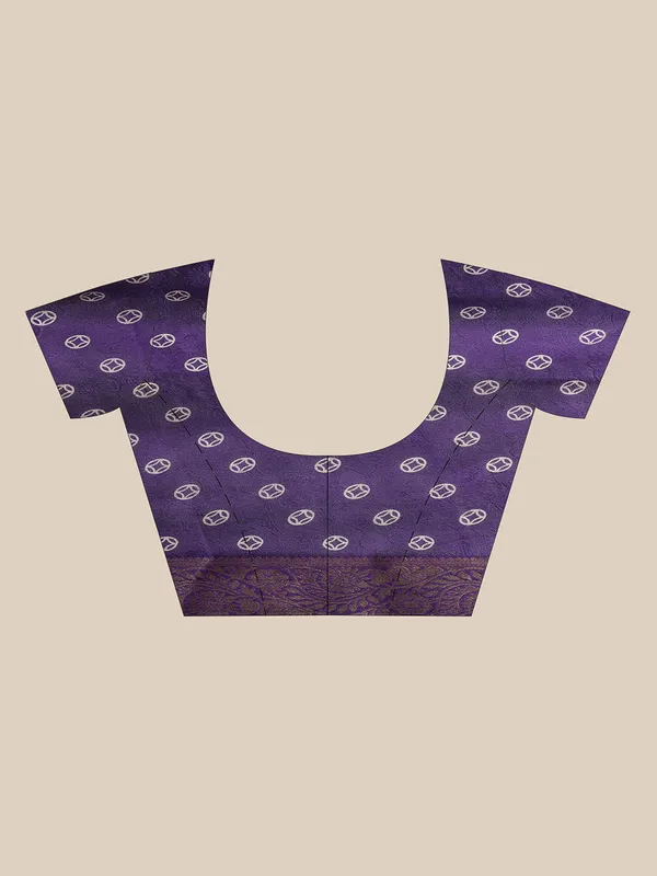 Royal_Gajraj_Purple_Soft_Silk_Saree_with_Zari_Border
