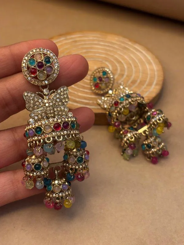 Royal_Multi_Butterfly_Earrings