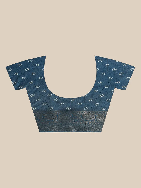 Royal_Steel_Blue_Banarasi_Art_Silk_Saree_with_Traditional_Folk_Motif_Print_&_Rich_Zari_Border