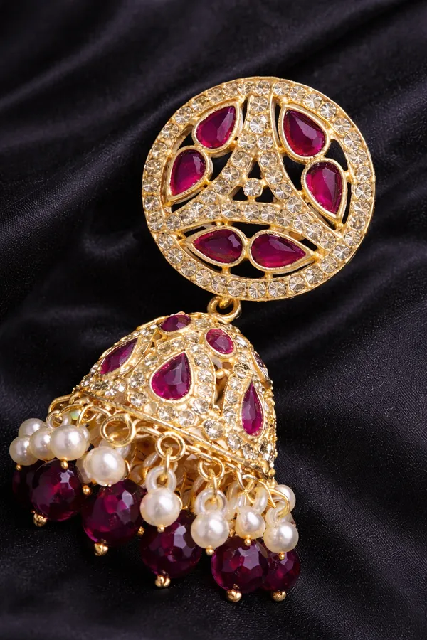 Premium_Ruby_Kundan_Jhumka_Earrings_with_Pearl_Drops_|_Traditional_Bridal_&_Festive_Wear