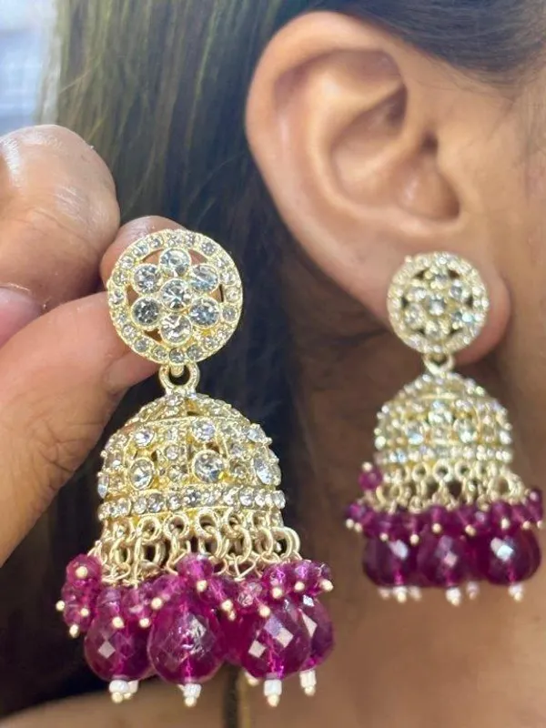 Sitara_Wine_Sparkle_Earrings