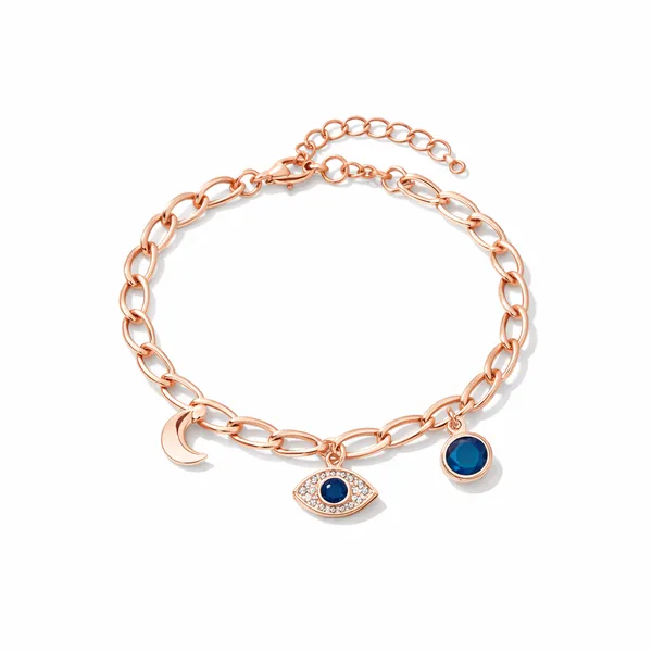 Rose_Gold_Multi-Charm_Bracelet_with_Blue_Crystal_Accents