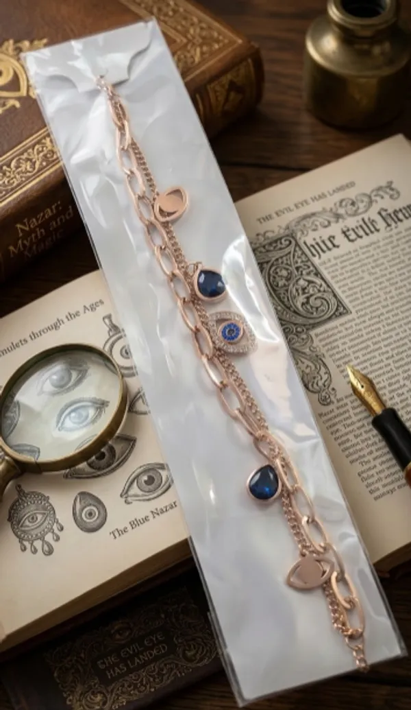 Rose_Gold_Multi-Charm_Bracelet_with_Blue_Crystal_Accents