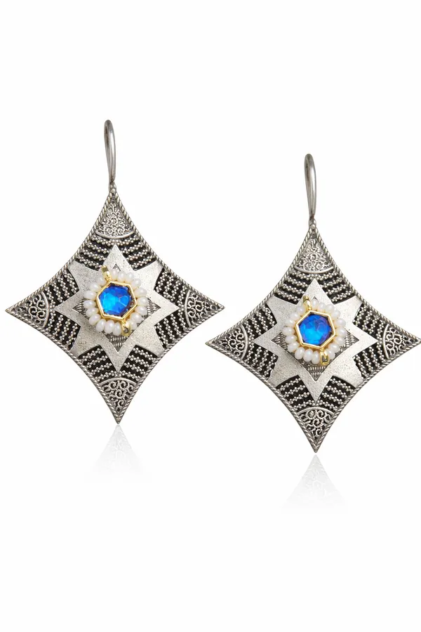 Royal_Blue_Mona_Lisa_Stone_Silver_Replica_Brass_Statement_Earrings_for_Women