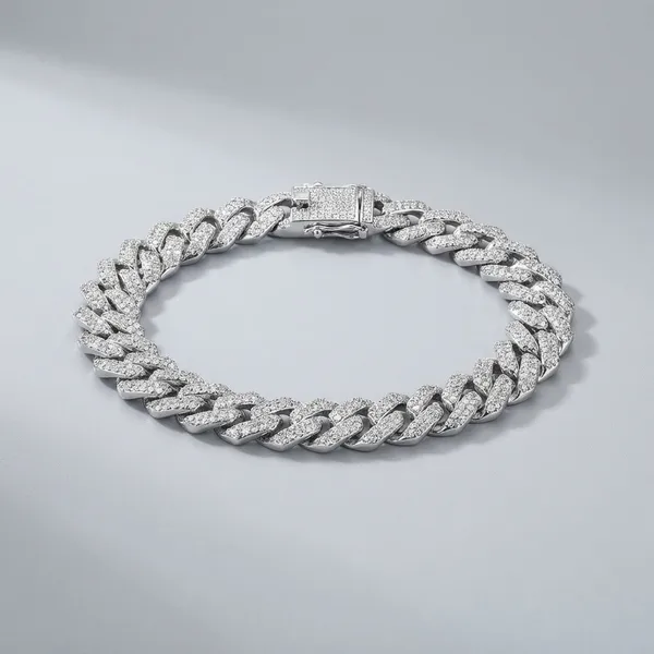 Elegant_Braided_Silver-Tone_Crystal_Bracelet