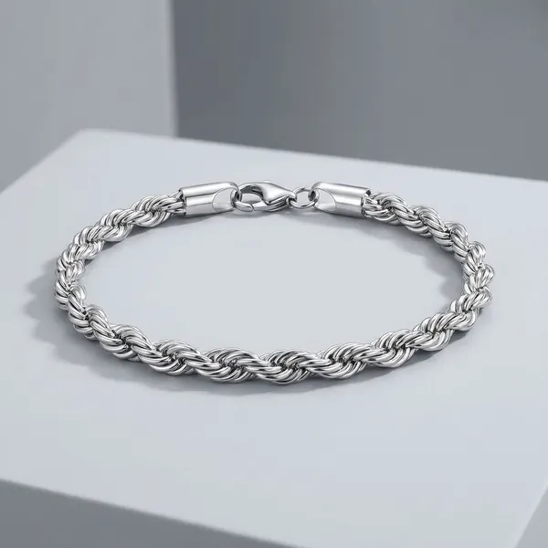Silver-Toned_Twisted_Rope_Chain_Bracelet