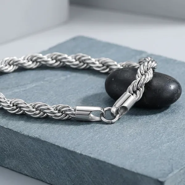 Silver-Toned_Twisted_Rope_Chain_Bracelet