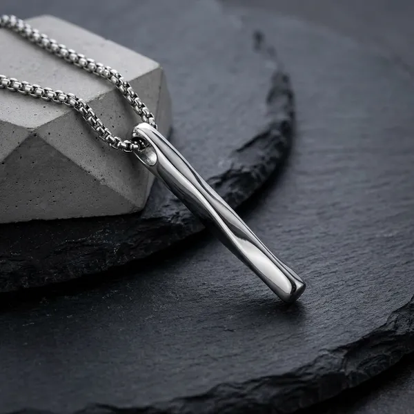 Silver-Toned_Bar_Pendant_Chain_Necklace_for_Men
