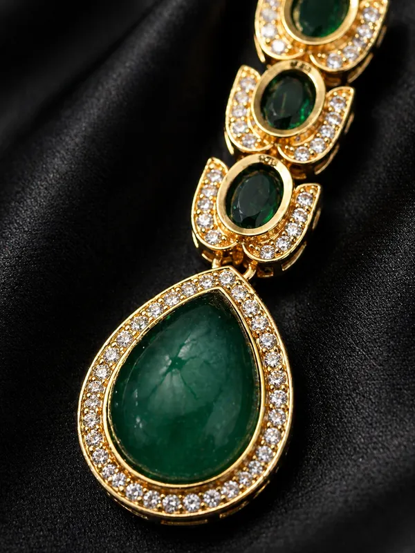 Indian_Shringar_Long_Drop_Golden_Earrings_(Emerald_Green)_|_Statement_Party_&_Wedding_Earrings_|_Premium_Jewelry