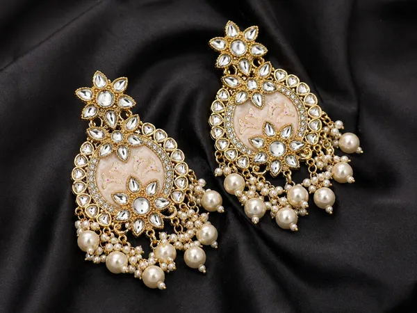 Indian_Shringar_Shahina_Kundan_Earrings_|_Pearl_White_Meenakari_Statement_Earrings_|_Bridal_Classic_Jewelry