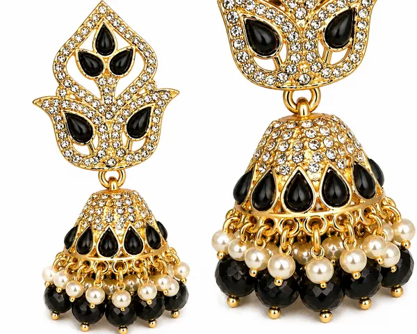 Indian_Shringar_Kundan_Jhumki_Earrings_(Black)_|_Pearl_Drop_Ethnic_Earrings_|_Statement_Party_Jewelry