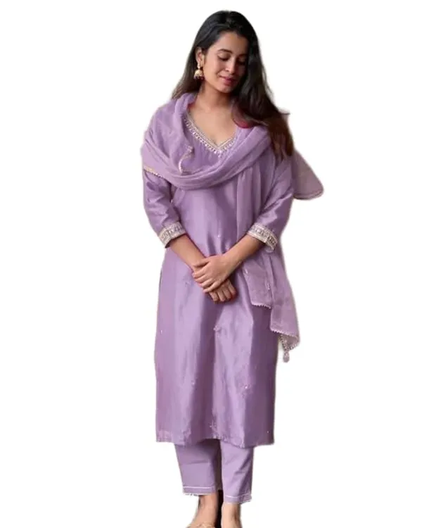 Purple_Rayon_Slub_Premium_&_Fancy_Design_Kurta_Set_For_Women