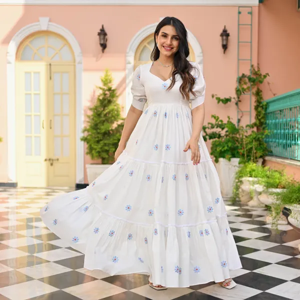 White_Chanderi_Premium_&_Fancy_Design_Gown_For_Women