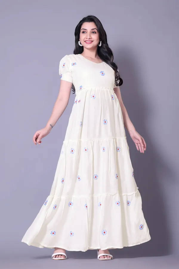 White_Chanderi_Premium_&_Fancy_Design_Gown_For_Women