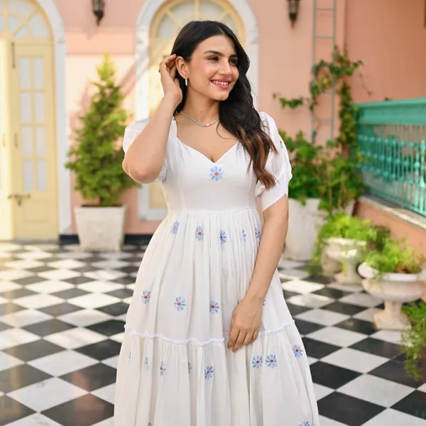 White_Chanderi_Premium_&_Fancy_Design_Gown_For_Women