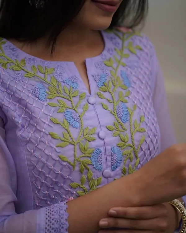 Light_Purple_Chanderi_Premium_&_Fancy_Design_Kurta_Set_For_Women