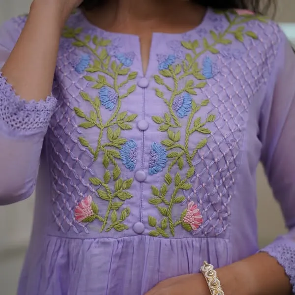 Light_Purple_Chanderi_Premium_&_Fancy_Design_Kurta_Set_For_Women
