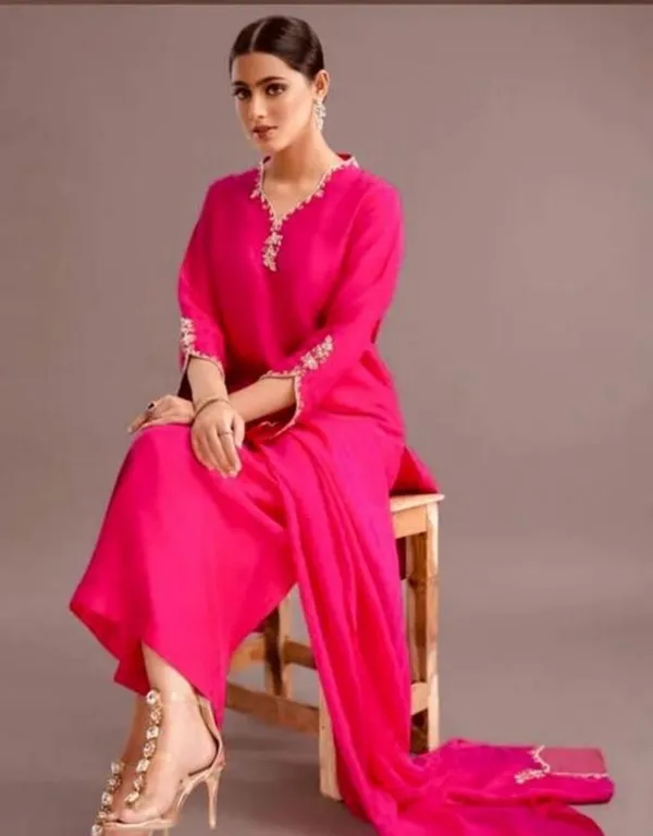 Rani_Rayon_Slub_Premium_&_Fancy_Design_Kurta_Set_For_Women