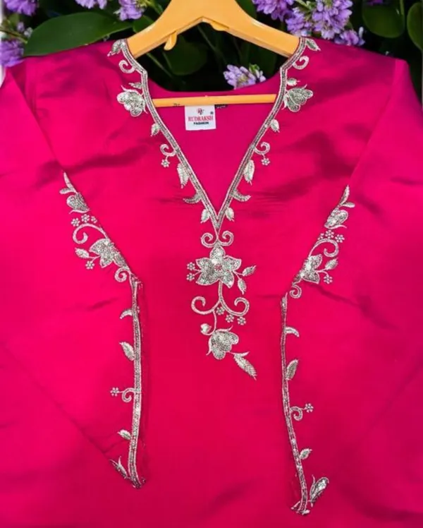 Rani_Rayon_Slub_Premium_&_Fancy_Design_Kurta_Set_For_Women