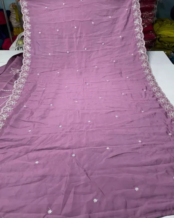 Lavender_Rayon_Slub_Premium_&_Fancy_Design_Kurta_Set_For_Women