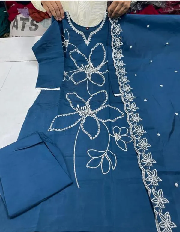 Rama_Rayon_Slub_Premium_&_Fancy_Design_Kurta_Set_For_Women