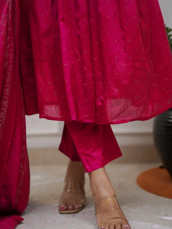 Pink_Chanderi_Premium_&_Fancy_Design_Kurta_Set_For_Women