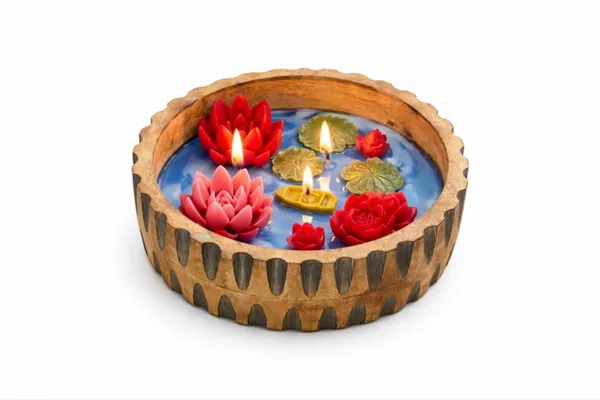Handcrafted_Lotus_Pond_Soy_Wax_Candle_Bowl_–_Wooden_Floating_Flower_Candle_Decor_with_Mini_Boat_|_Luxury_Spa_Aroma_Gift_|_Home_Décor_&_Festive_Gifting