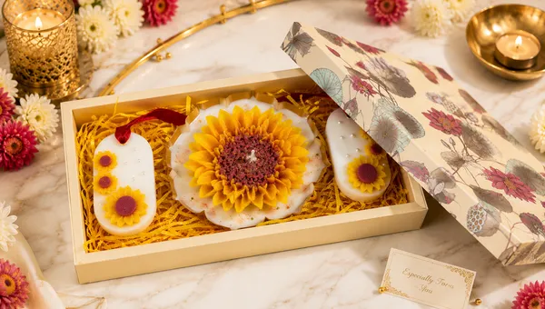 Luxury_Sunflower_Candle_Gift_Hamper_with_2_Floral_Wax_Sachets_|_Premium_Decorative_Scented_Candle_Gift_Box_|_Handmade_Home_Decor_Gift_for_Diwali,_Birthdays,_Weddings_&_Housewarming