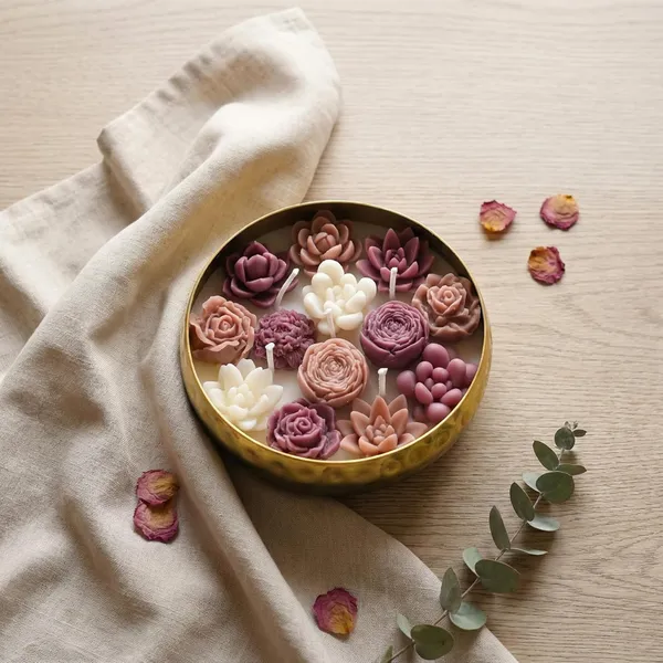 Mauve_/_Ivory_Floral_Garden_Urli_Candle