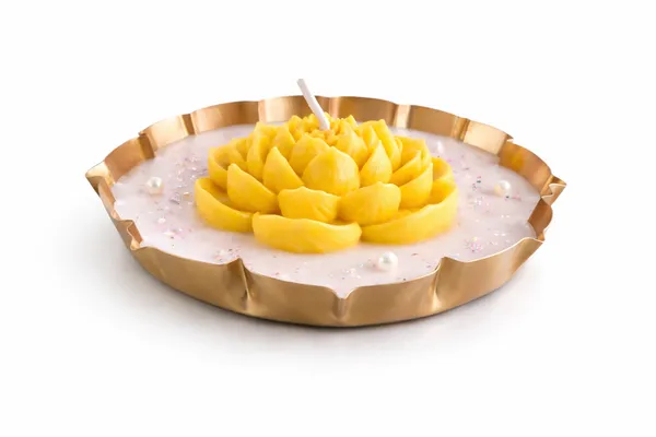 Yellow_Golden_Lotus_Urli_Candle_-_Citrus