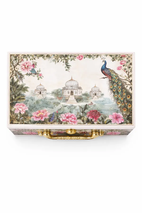 Luxury_Wedding_Gift_Box_Set_with_2_Scented_Candles_|_Premium_Decorative_Keepsake_Box_with_Floral_&_Peacock_Design_|_Elegant_Return_Gift_/_Bridal_Hamper_/_Festive_Gift_Set
