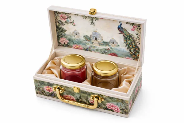 Luxury_Wedding_Gift_Box_Set_with_2_Scented_Candles_|_Premium_Decorative_Keepsake_Box_with_Floral_&_Peacock_Design_|_Elegant_Return_Gift_/_Bridal_Hamper_/_Festive_Gift_Set