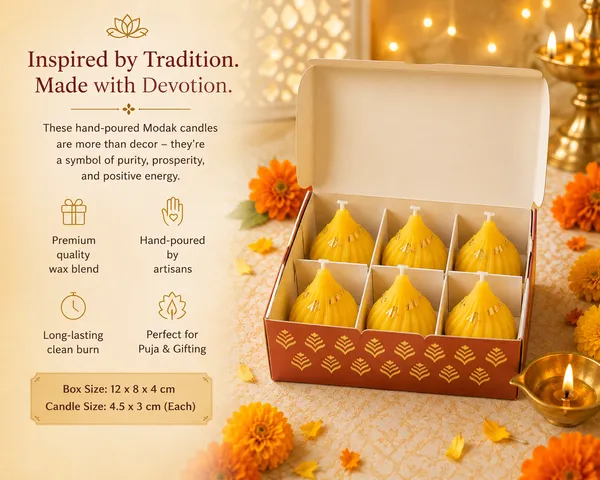 Handcrafted_Scented_Modak_Candles_Set_of_6_|_Premium_Decorative_Wax_Candles_for_Diwali,_Pooja_&_Home_Décor_|_Luxury_Festive_Gift_Box_|_Long_Burning_Aromatherapy_Candles_for_Gifting_&_Spiritual_Decor