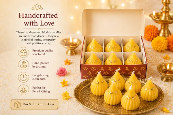 Handcrafted_Scented_Modak_Candles_Set_of_6_|_Premium_Decorative_Wax_Candles_for_Diwali,_Pooja_&_Home_Décor_|_Luxury_Festive_Gift_Box_|_Long_Burning_Aromatherapy_Candles_for_Gifting_&_Spiritual_Decor