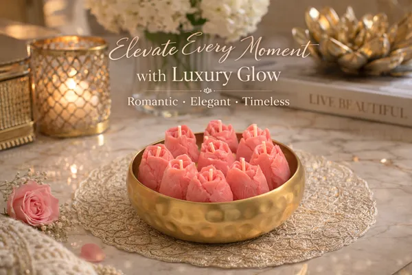 Handcrafted_Rose_Flower_Candle_Urli_Set_–_14_cm_Gold_Metal_Bowl_with_8_Decorative_Scented_Candles_|_Luxury_Home_Décor_for_Diwali,_Festive_Gifting_&_Table_Centerpiece