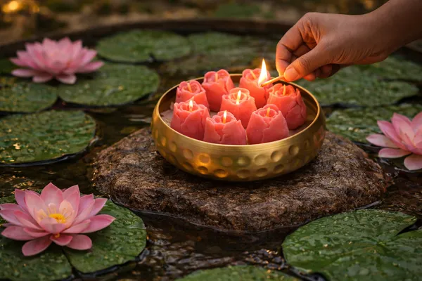 Handcrafted_Rose_Flower_Candle_Urli_Set_–_14_cm_Gold_Metal_Bowl_with_8_Decorative_Scented_Candles_|_Luxury_Home_Décor_for_Diwali,_Festive_Gifting_&_Table_Centerpiece