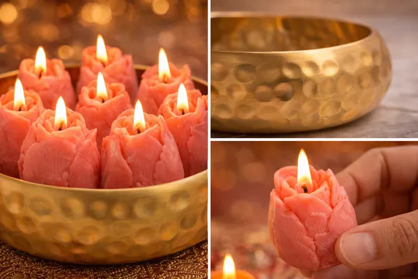 Handcrafted_Rose_Flower_Candle_Urli_Set_–_14_cm_Gold_Metal_Bowl_with_8_Decorative_Scented_Candles_|_Luxury_Home_Décor_for_Diwali,_Festive_Gifting_&_Table_Centerpiece
