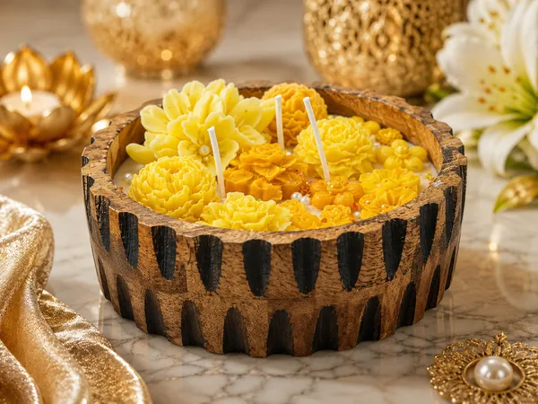 Luxury_Yellow_Floral_Wooden_Bowl_Scented_Candle_|_Decorative_Flower_Wax_Bowl_Candle_|_3-Wick_Aromatherapy_Candle_for_Home_Décor,_Diwali,_Pooja,_Housewarming_&_Gifting