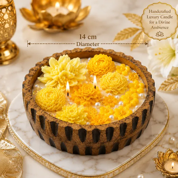 Luxury_Yellow_Floral_Wooden_Bowl_Scented_Candle_|_Decorative_Flower_Wax_Bowl_Candle_|_3-Wick_Aromatherapy_Candle_for_Home_Décor,_Diwali,_Pooja,_Housewarming_&_Gifting