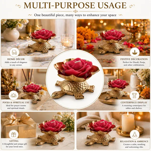 Tortoise_Urli_Candle_Holder_with_Rose_Wax_Diya_–_Gold_Finish_Decorative_Table_Accent_|_Vastu_&_Feng_Shui_Lucky_Tortoise_for_Home_Décor,_Pooja_&_Gifting_(10_cm,_100_g)