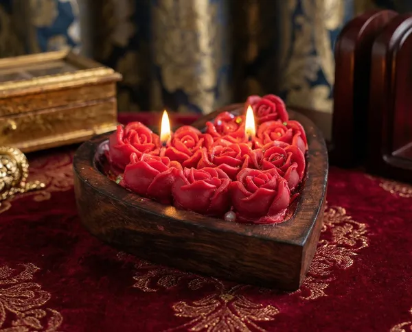 Luxury_Heart-Shaped_Rose_Candle