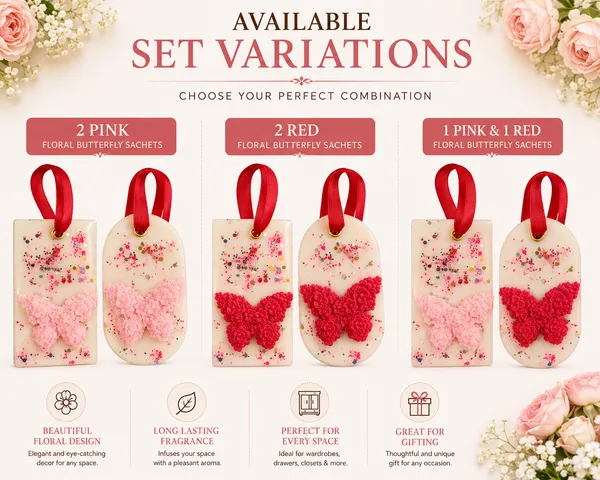 Floral_Butterfly_Wax_Sachet_Set_–_2_Red_Sachets_|_Decorative_Hanging_Fragrance_Sachets_for_Wardrobe,_Closet_&_Gift_Giving